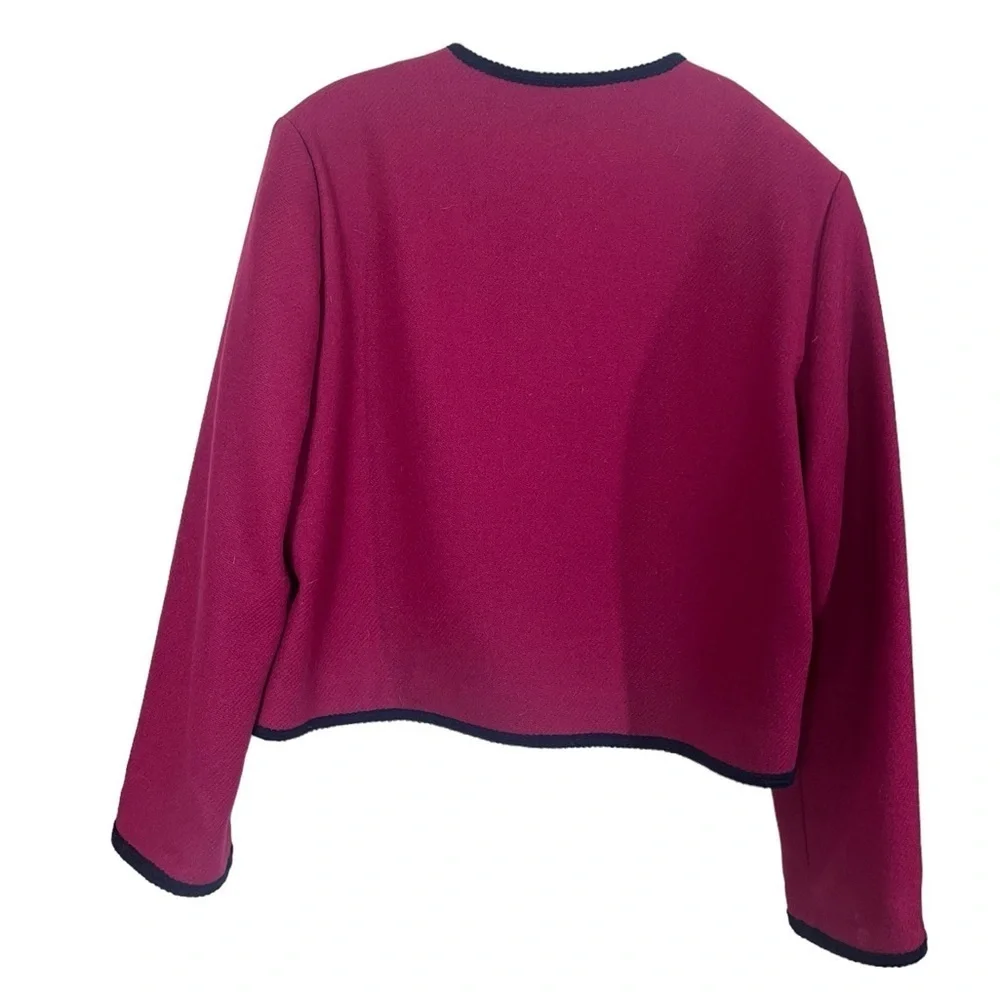 Vintage Pendleton 100% Virgin Wool Blazer. Size 14 GUC - Picture 6 of 9